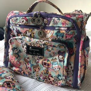 Jujube x Tokidoki BFF Diaper Bag and Changing Mat